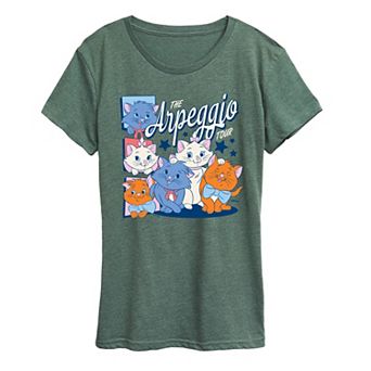 Women's Disney's The Aristocats The Arpeggio Tour Graphic Tee