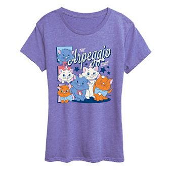 Women's Disney's The Aristocats The Arpeggio Tour Graphic Tee