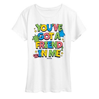 Women's Disney / Pixar's Toy Story You've Got A Friend In Me Graphic Tee
