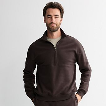 Men's Tek Gear Ultra Soft Fleece Relaxed Half-Zip Pullover