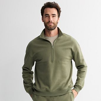 Men's Tek Gear Ultra Soft Fleece Relaxed Half-Zip Pullover