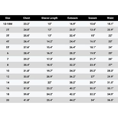 Toddler Boys 12M-4T Knox 5-Piece Slim Fit Suit