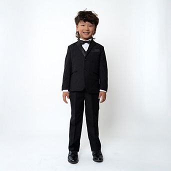 Boys 12M-7 Knox 5 pc Slim Fit Tuxedo