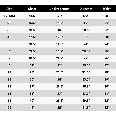 Toddler Boys 12M-4T Jett 5-Piece Tuxedo