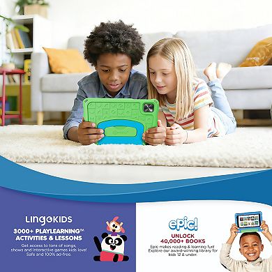Contixo 7" A7 Educational Kids Tablet with Epic! and Lingokids 32GB with Parental Controls & Case