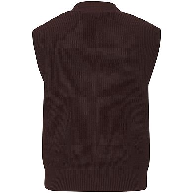 Lascana Women's Button Detail Sweater Vest
