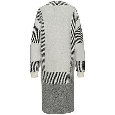 Lascana Women's Color Block Stripe Cardigan