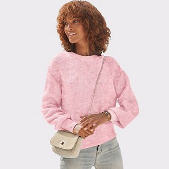 Lascana Women's Balloon Sleeve Sweater