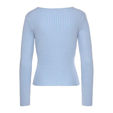 Lascana Women's Pearl Embellished Sweater