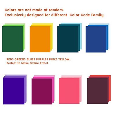 Enigma Meadows 120 Sheets Colored Craft Paper