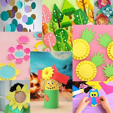 Enigma Meadows 120 Sheets Colored Craft Paper