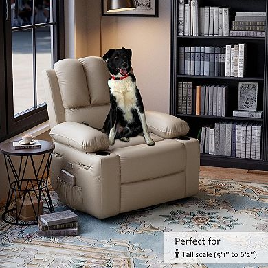 IDEALHOUSE Swivel Recliner Chair