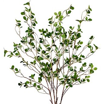 artificial faux fake decor decoration branches natural green indoor outdoor home wedding party table