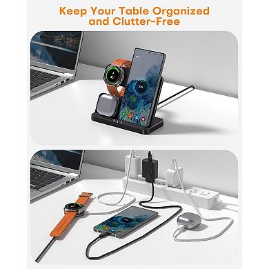 3 in 1 Wireless Charger for Samsung Devices