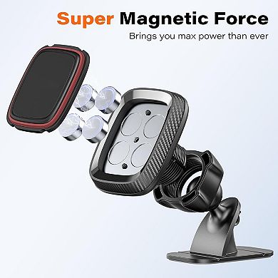 2 Pack Magnetic Phone Holder for Car, Super Strong Magnet Phone Mount for Car
