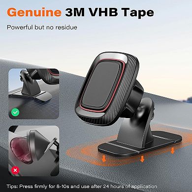 2 Pack Magnetic Phone Holder for Car, Super Strong Magnet Phone Mount for Car