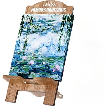 Aesthetic Acrylic Phone Stand Artistic Desk Holder for Phones, Tablets & E-Readers