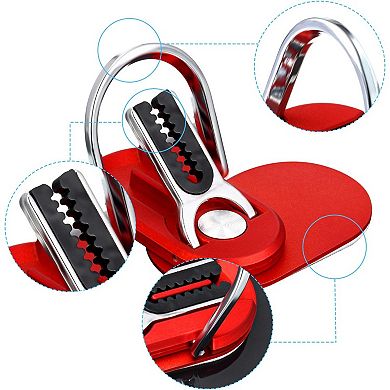 6 PCS 3-in-1 Multipurpose Phone Bracket Holder 360 Degree Rotation Cell Phone Ring Stand
