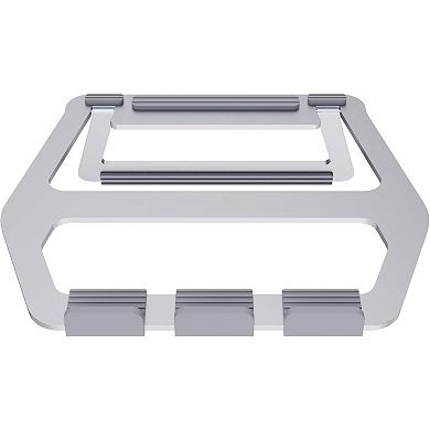 Aluminum Portable Foldable Height Adjustable Support Stand for Laptops up to 13"