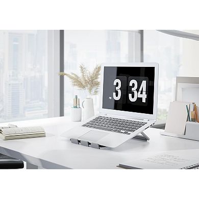 Aluminum Portable Foldable Height Adjustable Support Stand for Laptops up to 13"