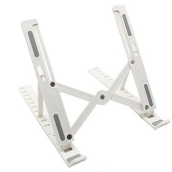 Adjustable Laptop Holder Riser Computer Stand for Desk and Notebook with Phone Stand