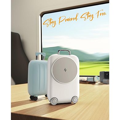 Traveling Fast Wireless Charging Station for Apple Devices, Magnetic 3 in 1 Charger Stand