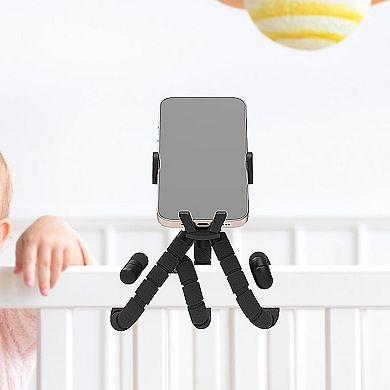 360° Adjustable Universal Phone Clamp for Strollers & Carts
