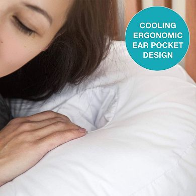 U-Shaped Side Sleeping Pillows for Neck and Shoulder Pain,Side Sleeper Neck Pillow(30"x20"x6")