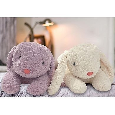 35 Inch Rabbit Plush Pillow, Rabbit Stuffed Animal, Rabbit Plush Long Body Pillow