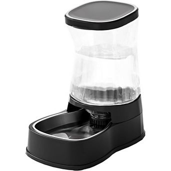 Water Dispenser for Dogs, 1Gallon Stainless Steel Dog and Cat Water Bowl Dispenser