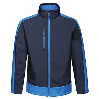 Regatta Mens Contrast Three Layer Printable Soft Shell Jacket