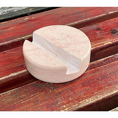 Marble Cell Phone Stand Holder for Cellphone Tablet Heavy Solid Stone Mobile Phone Stands