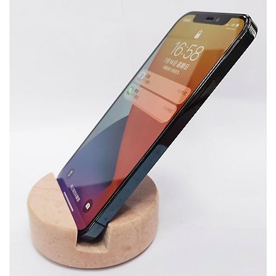 Marble Cell Phone Stand Holder for Cellphone Tablet Heavy Solid Stone Mobile Phone Stands