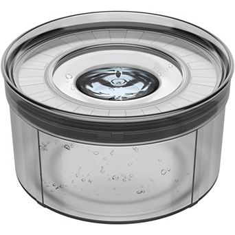 1Gallon No Spill Dog Water Bowl-3.8L Large Capacity, BPA-Free, Anti-Splash Anti-Digging Design