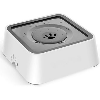 2.5L Dog Water Bowl 85oz Large Capacity Dog Bowls No Spill Pet Water Dispenser