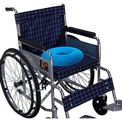 15" Donut Pillow, Inflatable Donut Cushion for Tailbone Pain,Hemorrhoid Seat Cushion