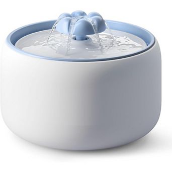 Ceramic Cat Water Fountain,3L/101oz Ceramic Pet Fountain,Automatic Water Fountain