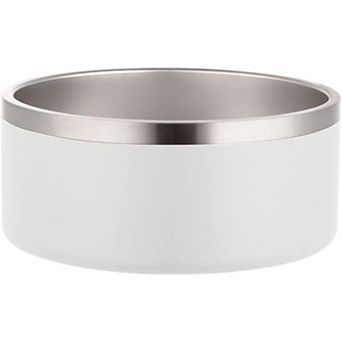 32oz Stainless Steel Double Wall Dog Bowls,BPA Free Non-Slip Pet Dishes,Cat Food Bowl
