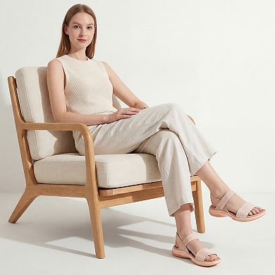 Women's Wedge Low Heel Hook and Loop Platform Shoes Sandals