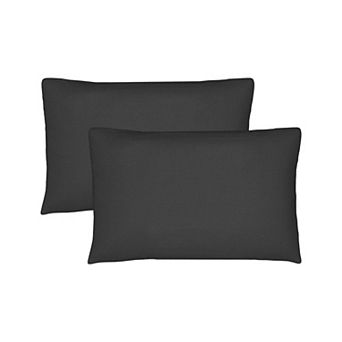 Covers&All Sunbrella Outdoor Lumbar Pillows, Water & UV Fade Resistant (Insert with Cover)