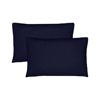 Covers&All Sunbrella Outdoor Lumbar Pillows, Water & UV Fade Resistant (Insert with Cover)