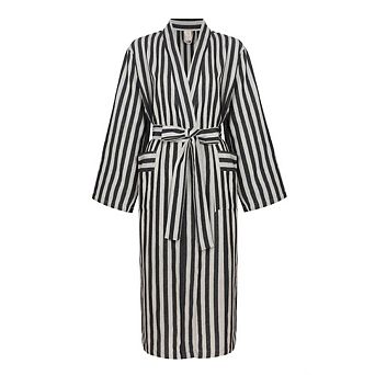 Turkish Zebra Bath Robe