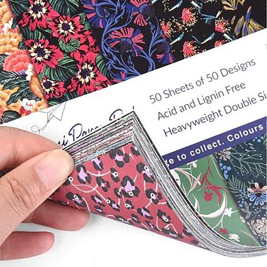 Enigma Meadows 50 Sheets Origami Craft Paper