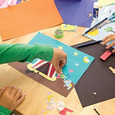 Enigma Meadows White Construction Craft Paper