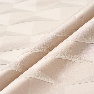 2Pcs Satin Soft Throw Pillow, 3D Geometric Textured Decorative Throw Pillow Covers 12x20/18x18 Inch