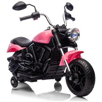 Kids Ride on Motorcycle,12v Kids Electric Motorcycle with Headlight & Horn