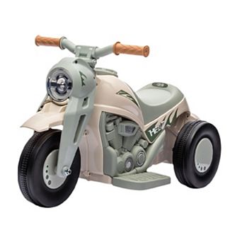 Kids Electric Motorcycle with Bubble Function, 6V Battery Powered Ride On Motorbike Toy