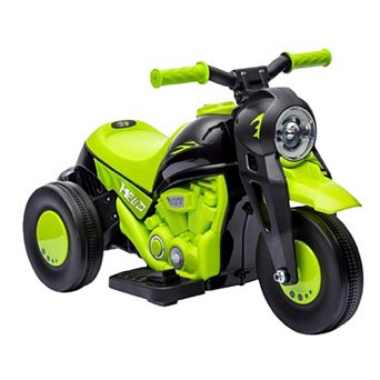Kids Electric Motorcycle with Bubble Function, 6V Battery Powered Ride On Motorbike Toy