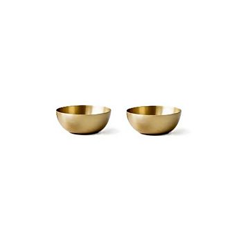 Heirloom Brass Dip Bowl Set of 2