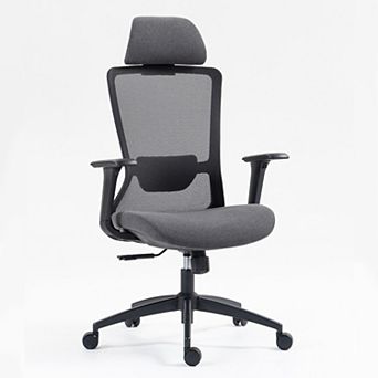 Ergonomic High Back Mesh Office Chair with Adjustable Lumbar Support and Headrest